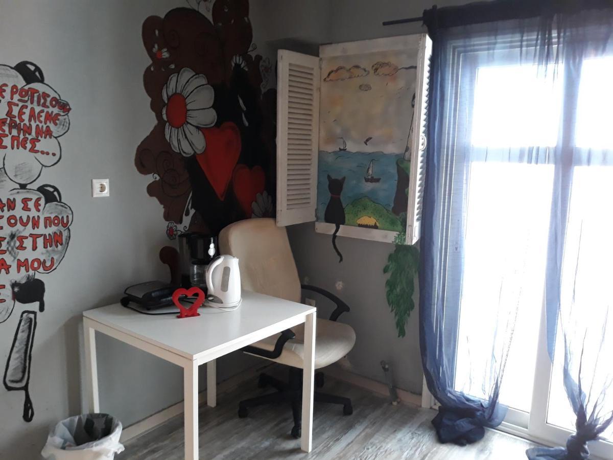 The Studio With The Bohemian Ambiance Thessaloníki Luaran gambar